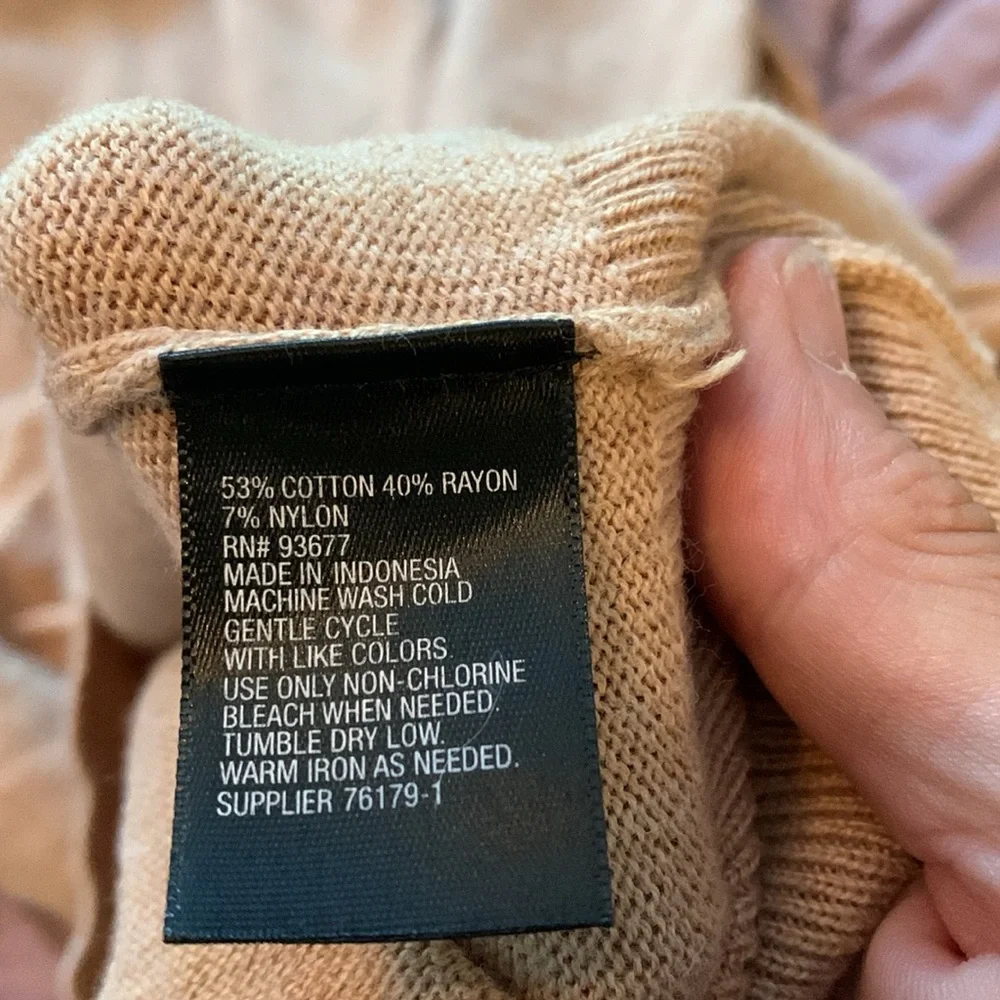 Worthington cotton rayon and  nylon twin set.‎ Worn a few times.